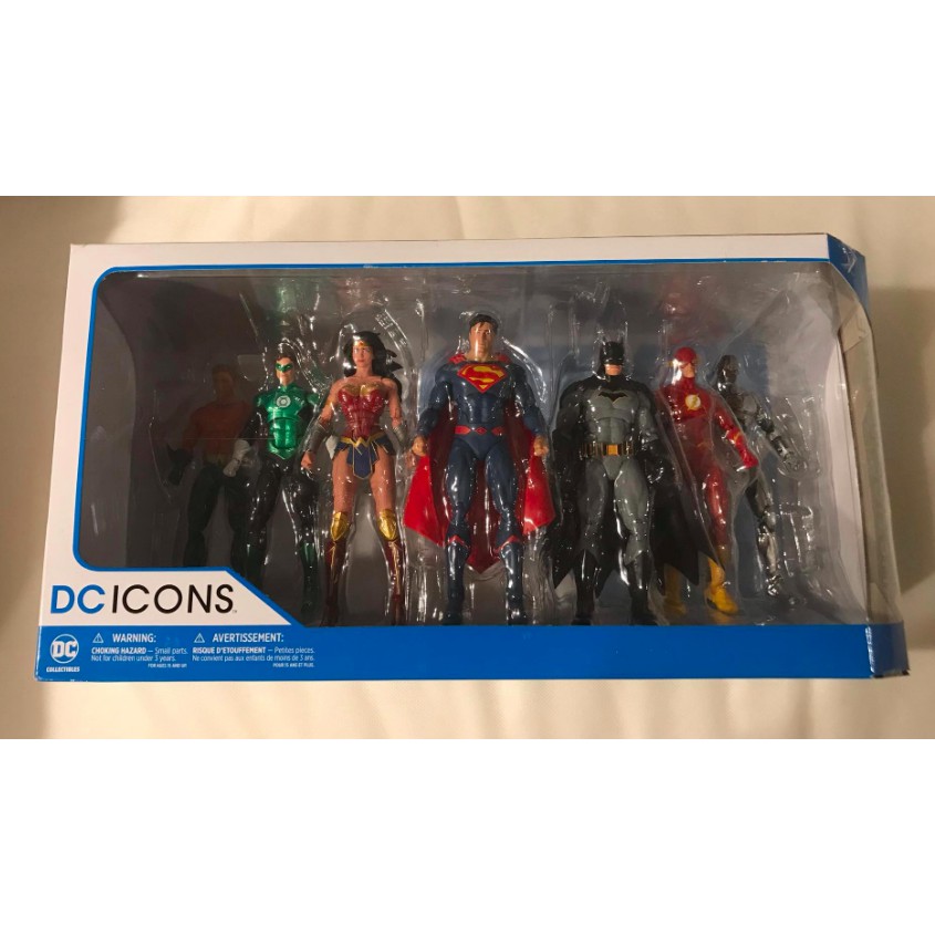 Dc icons on sale 7 pack