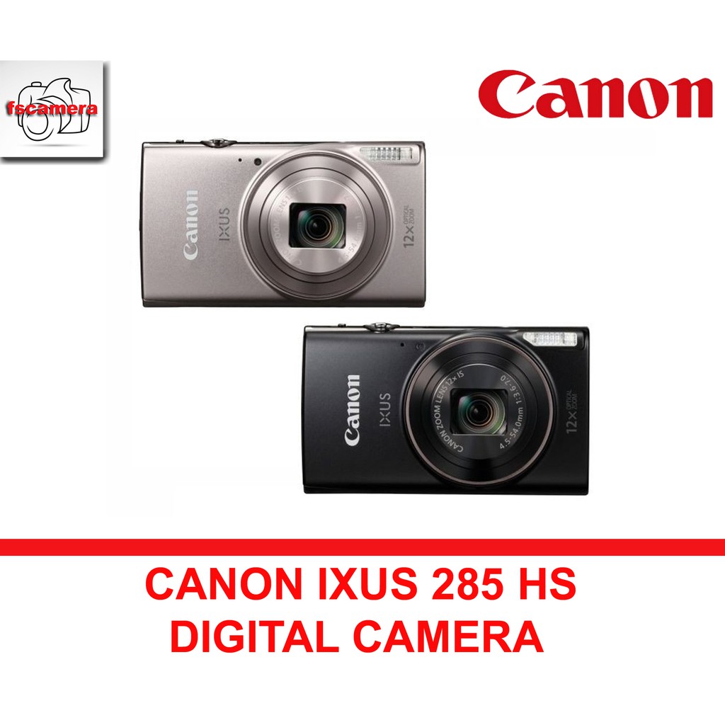 CANON IXUS 285HS WIFI/BLUETOOTH DIRECT TO SMARTPHONE COMPACT CAMERA