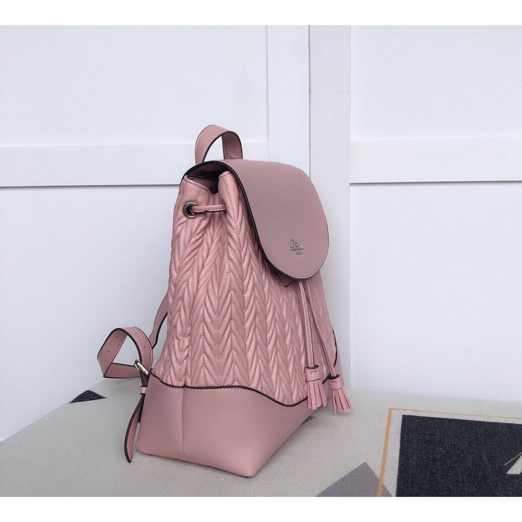 COACH F72842 ELLE BACKPACK WITH QUILTING Shopee Malaysia