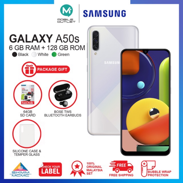 Samsung Galaxy A50s 6gb128gb Original Samsung Msia Shopee Malaysia 