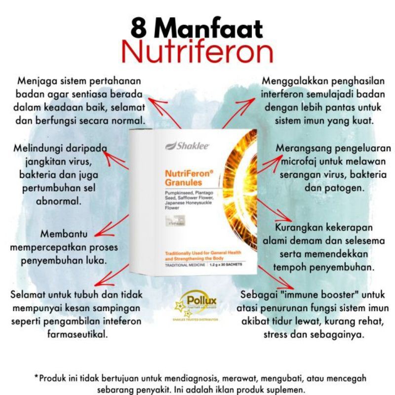 Nutriferon Granules Shaklee | Shopee Malaysia