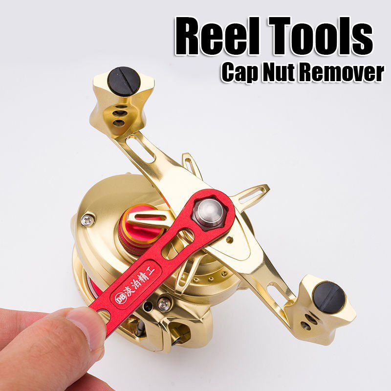 Anh Aluminium Reel Cap Nut Wrench Nuts Remover Spanner Fishing BC
