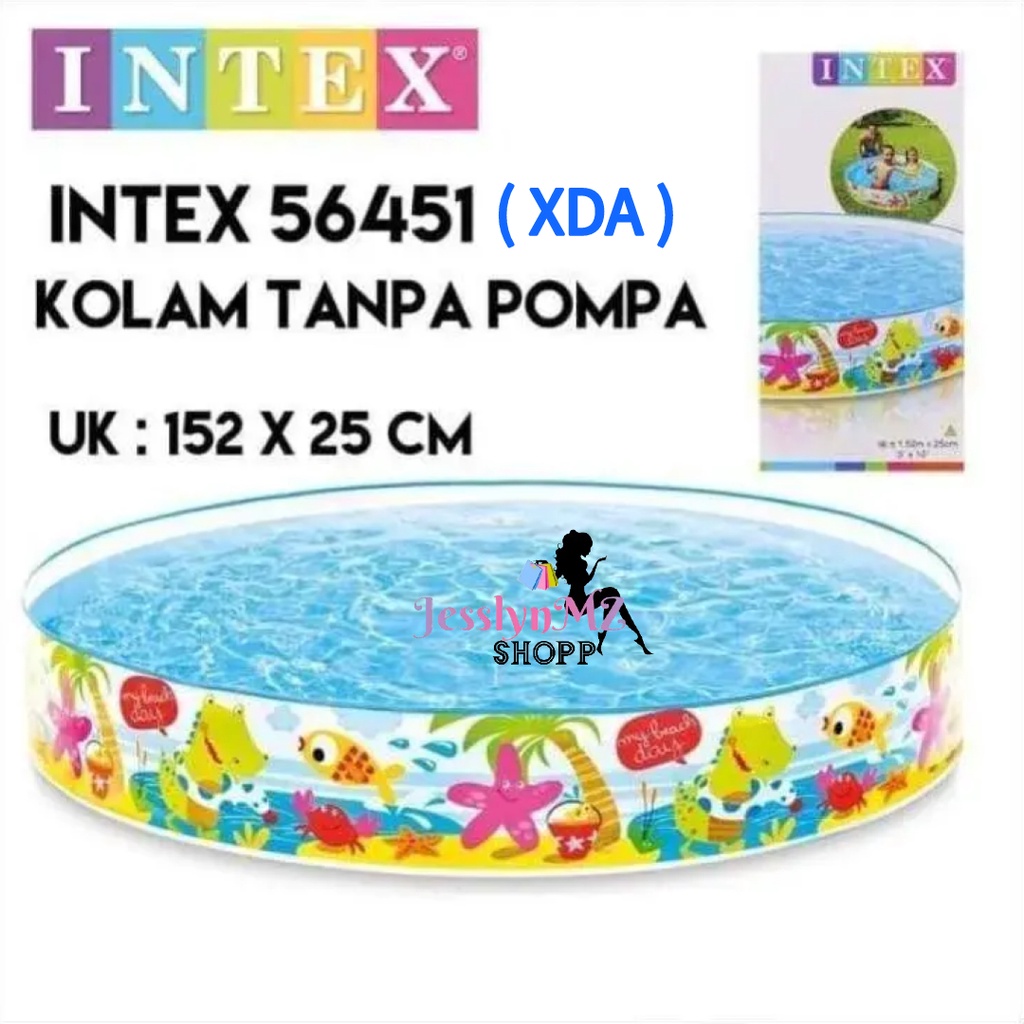 Intex Child Pool / intex Swimming Pool Without Pump 56451 (152cm