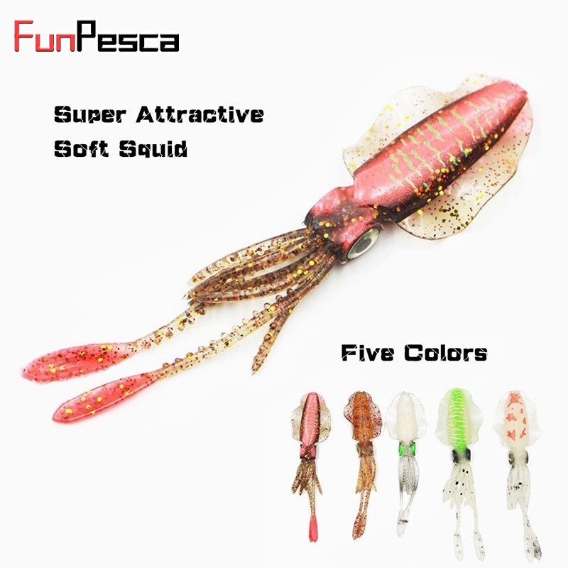 Tuna Soft Bait 15cm, Tuna Squid Lures