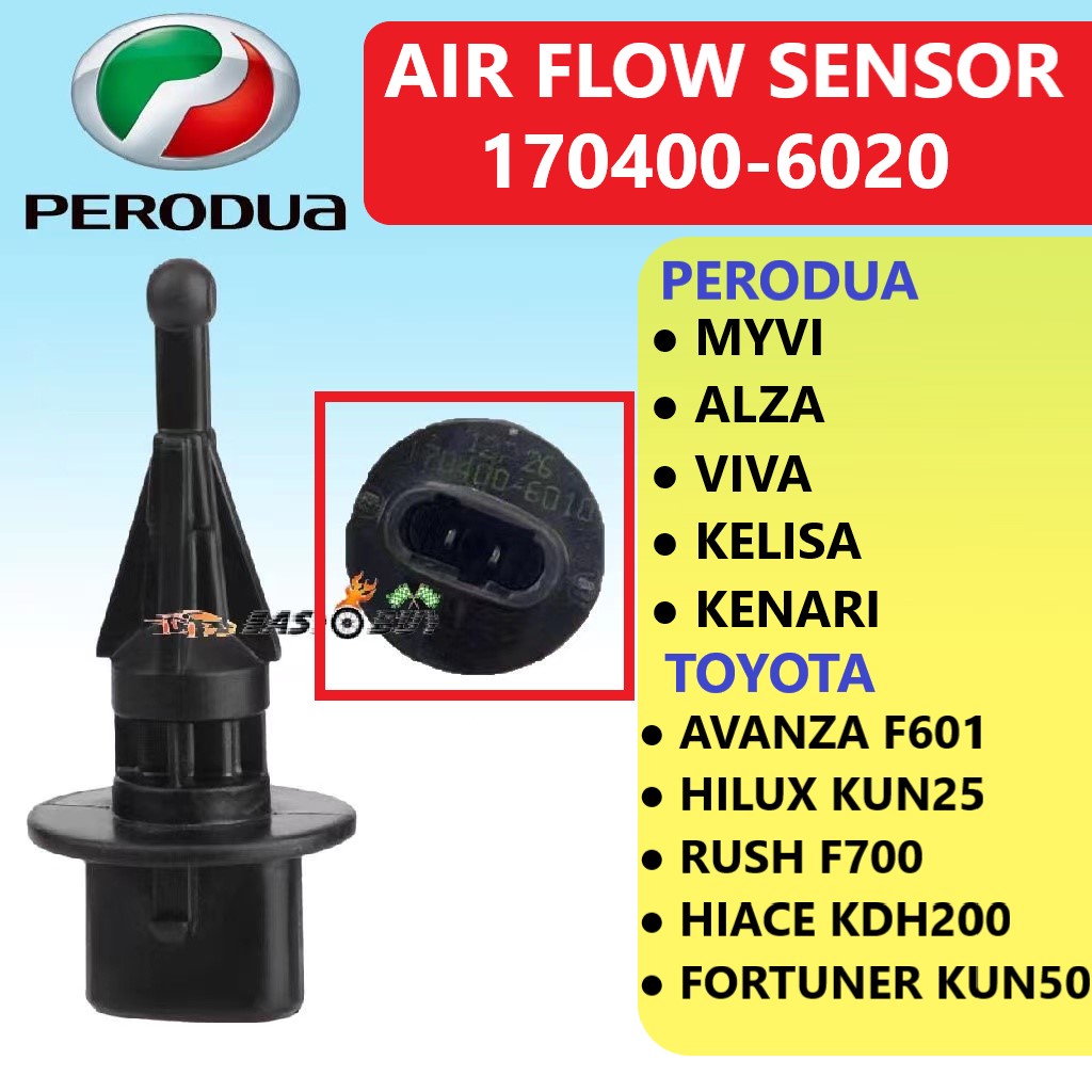 AIR FLOW SENSOR AIR TEMPERATURE INTAKE SENSOR PERODUA MYVI ALZA VIVA