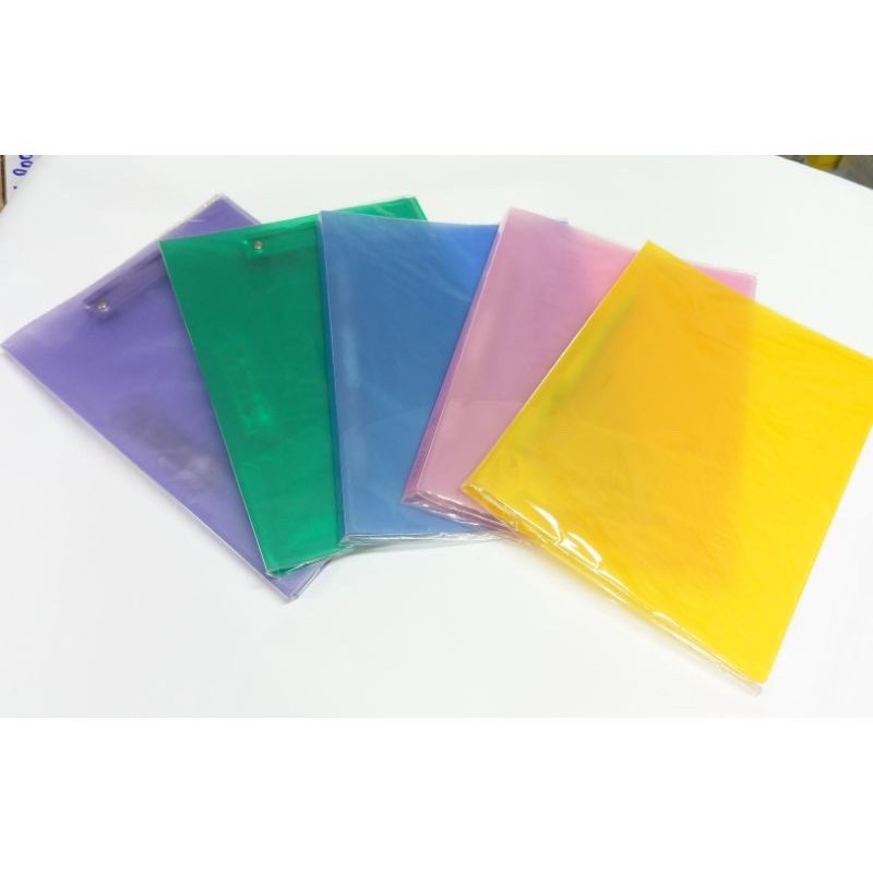 A4 PLASTIC FILE DOUBLE Clip File / SPRING FILE / Clip & Spring File ...