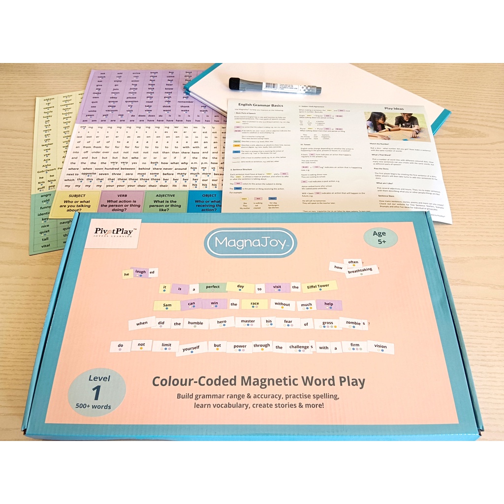 (BEGINNER) 500+ Word Tiles for SMART grammar & vocabulary play