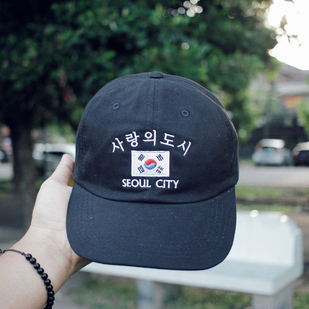 South korea Baseball Cap flag seoul city Shopee Malaysia