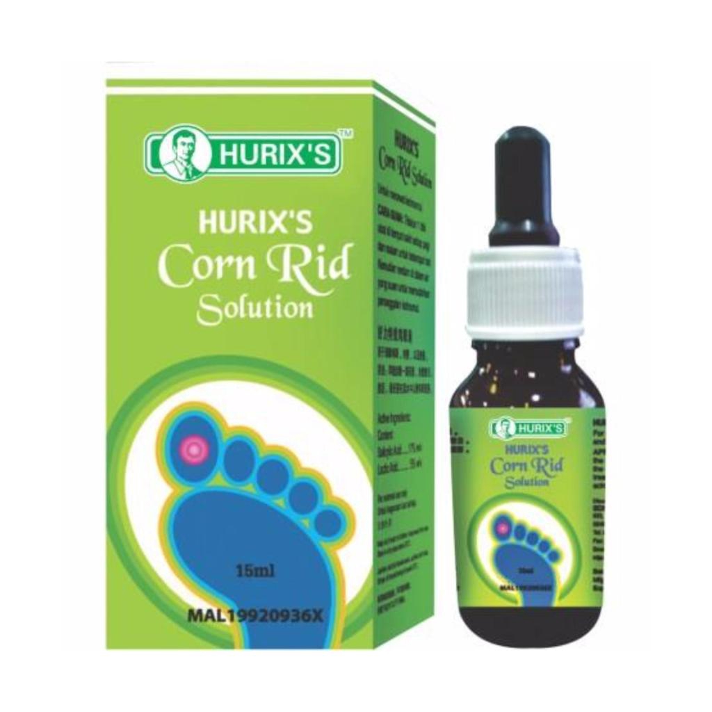 Hurix's Corn Rid Solution (Hilangkan Ketuat)urix's Corn Rid Solution ...