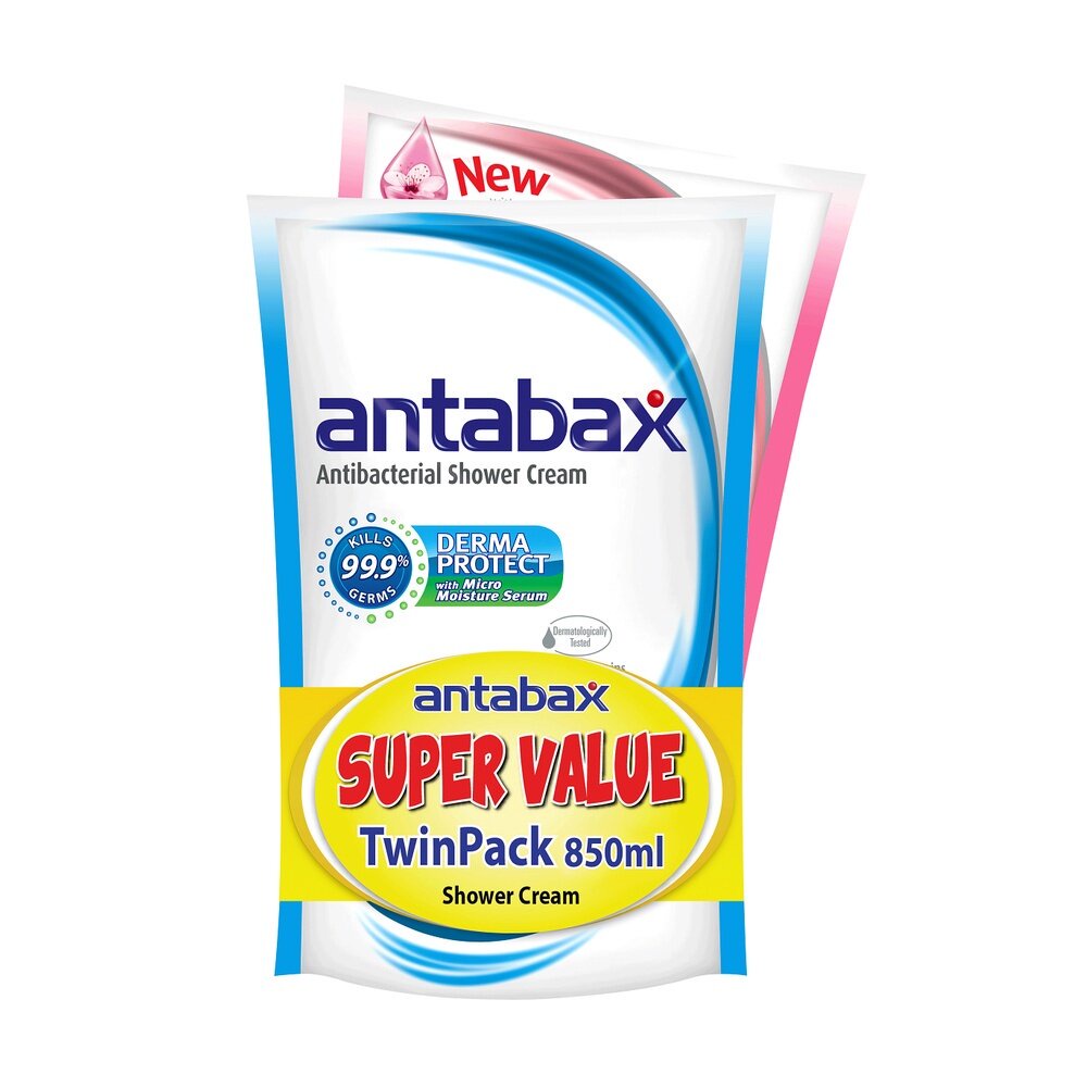 Antabax Antibacterial Shower Cream/Gel 850MLX2