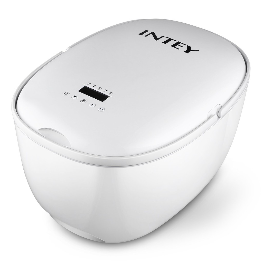 INTEY 12V Car Fridge Cooler Warmer Box for Travel, Camping, Picnics ...