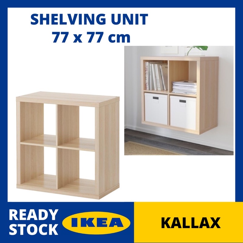 (READY STOCK) IKEA KALLAX Shelving unit rak ikea 77x77cm Shopee Malaysia