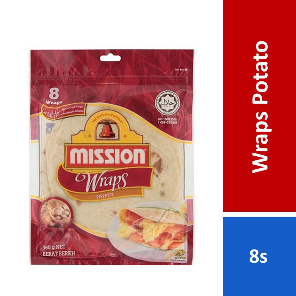 Mission Wraps Potato 8s | Shopee Malaysia