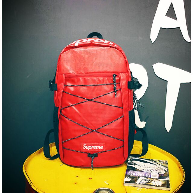 Supreme backpack (red) Shopee Malaysia