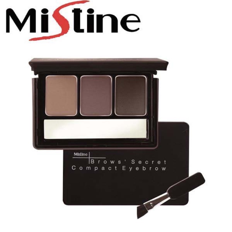 New Mistine Brow Compact Eyebrow Secret (Panel) | Shopee Malaysia