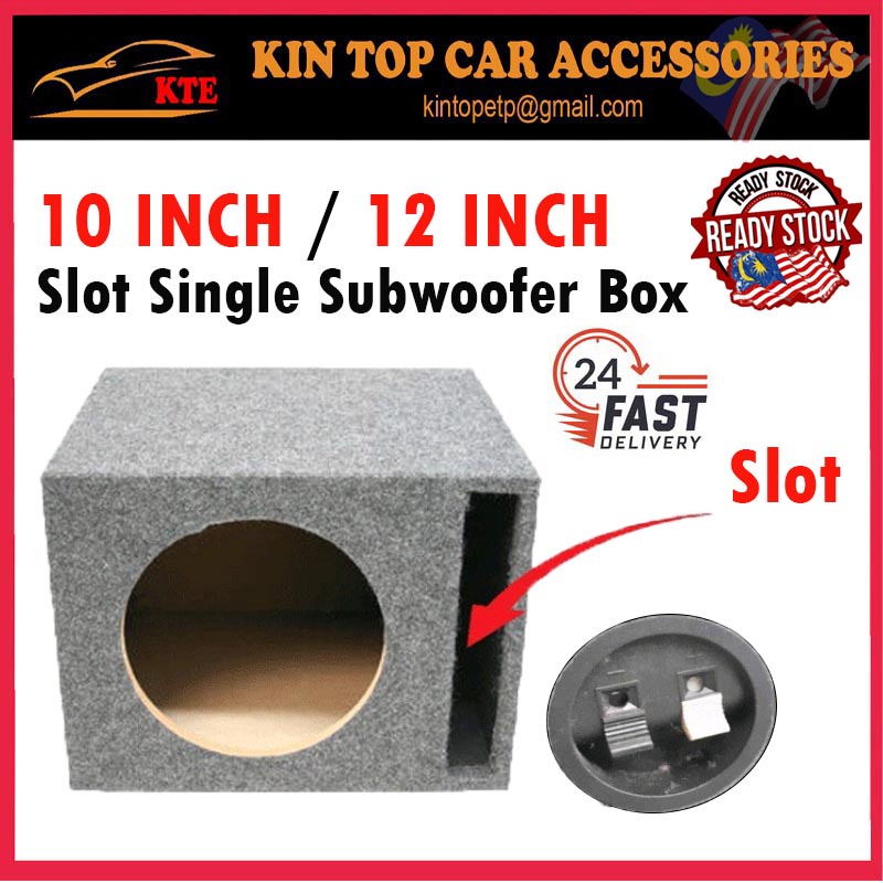Car sub woofer box single subwoofer box speaker box 10 inch 12 inch ...