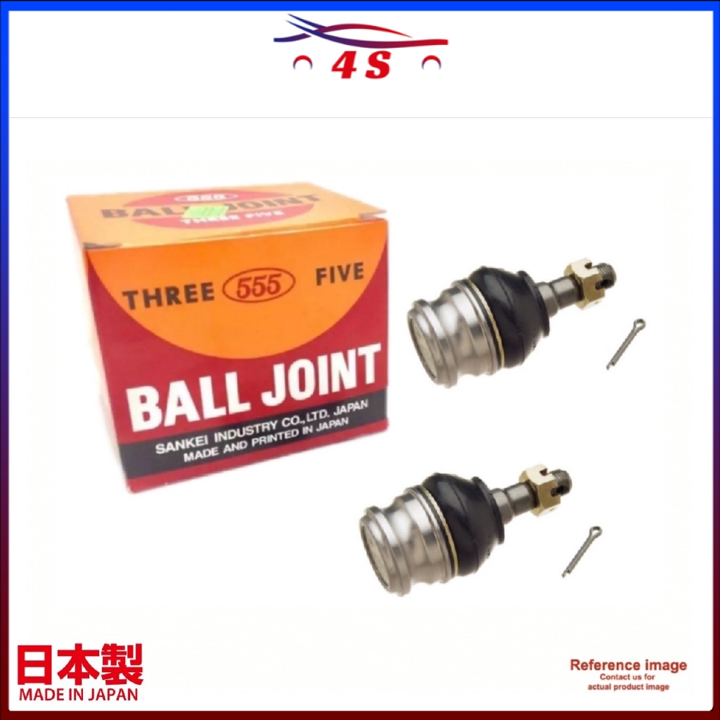 thumbnail image 2 of Set Of 2 SANKEI 555 Front Lower Ball Joints For Acura Integra & Honda CR-V – Japan Made 2 of 3