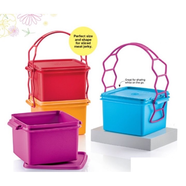 Tupperware Double Deep with Cariolier | Shopee Malaysia