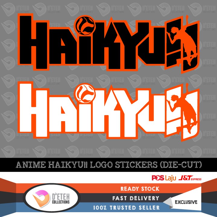 HAIKYU!! Logo | Vinyl (Die-Cut) Stickers | Shopee Malaysia
