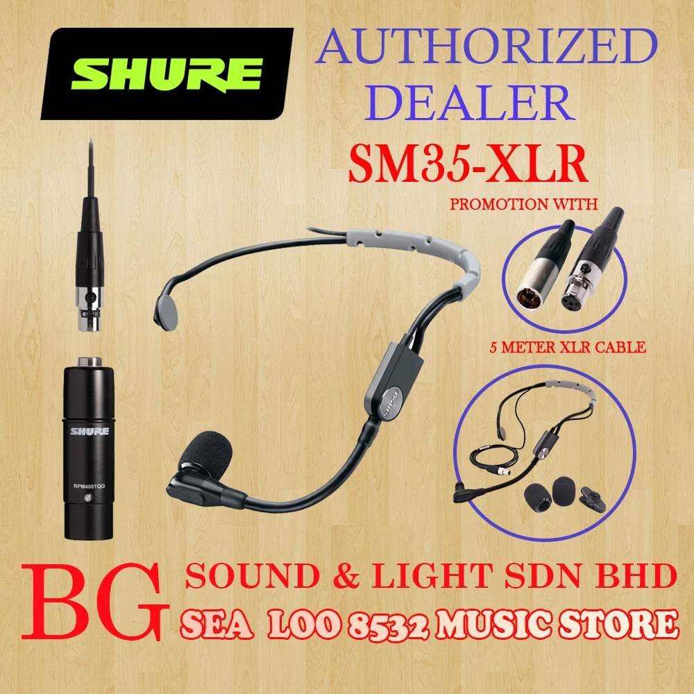 Shure sm35 online headset