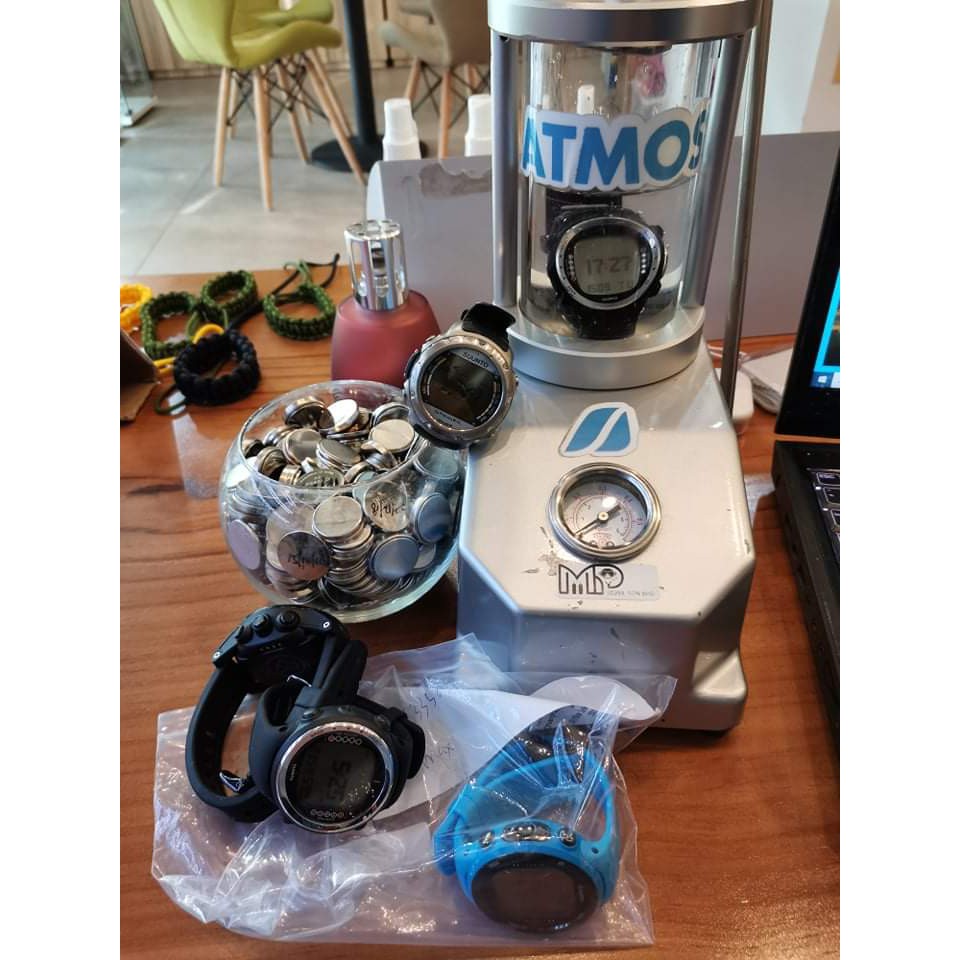 Scuba Diving Dive Computer Battery Change and Chamber Test Service Shopee Malaysia