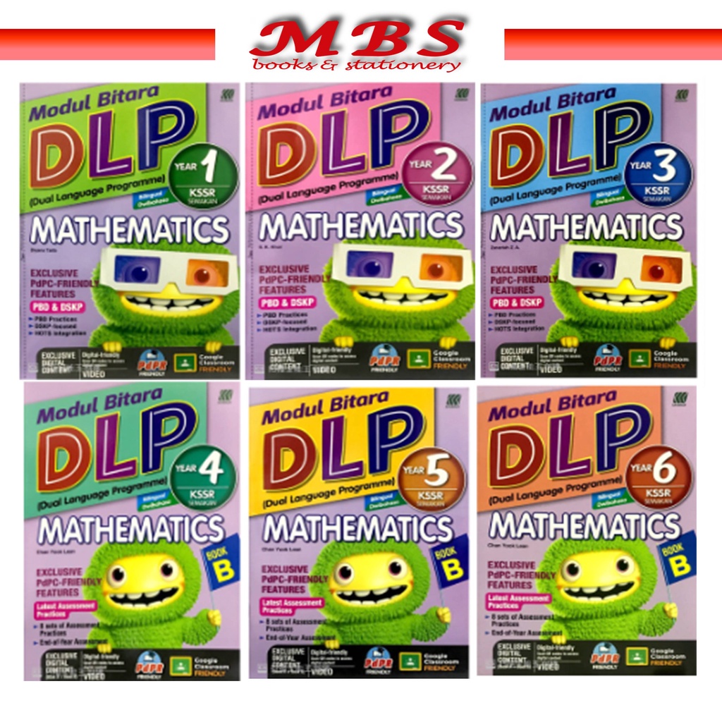 Sasbadi Modul Bitara DLP Mathematics Year 1-5 KSSR Semakan 2022 - Buku ...