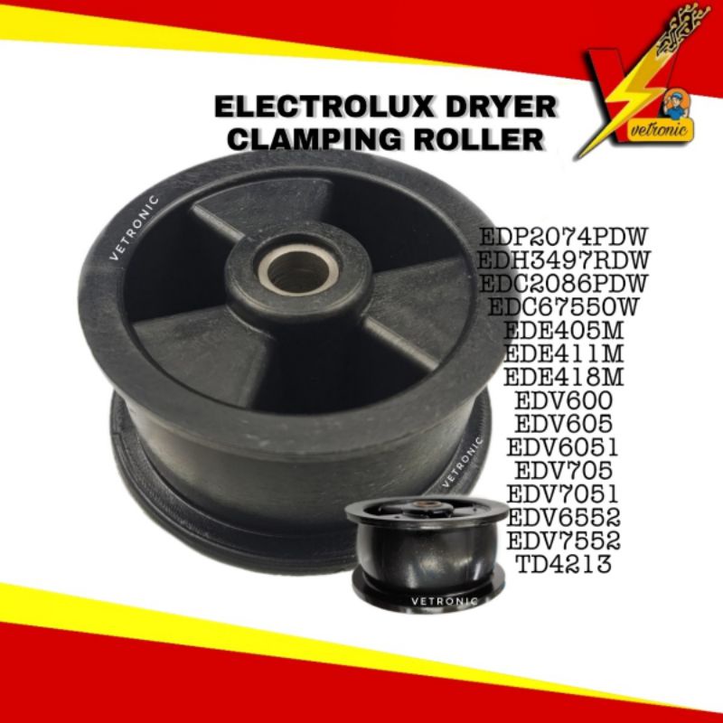 ORIGINAL ELECTROLUX DRYER CLAMPING ROLLER / BELT TENSIONER Shopee
