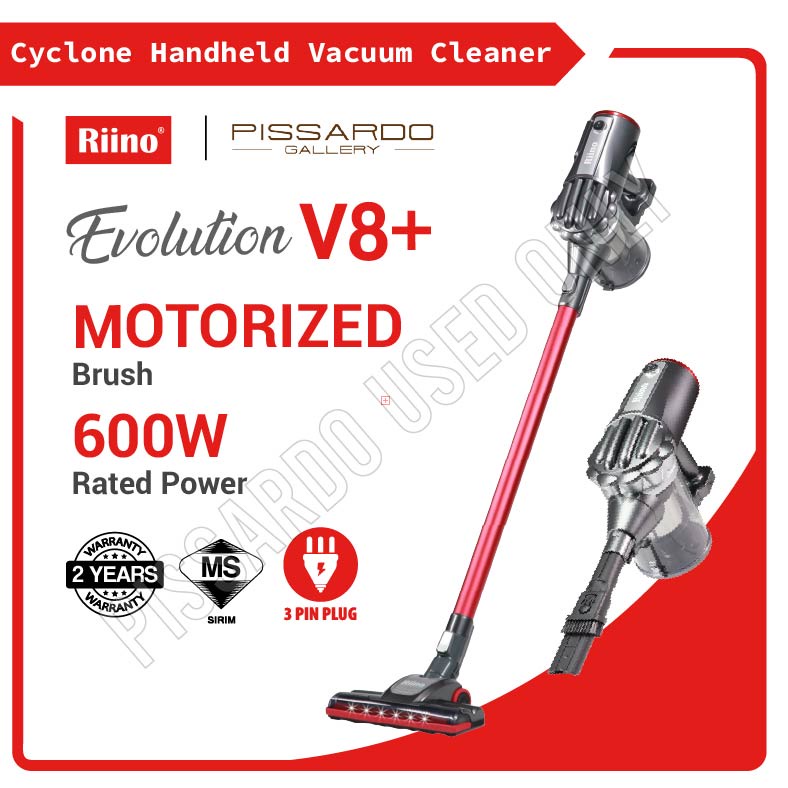 Riino EVolution V8+ Super Cyclone Handheld Vacuum Cleaner With