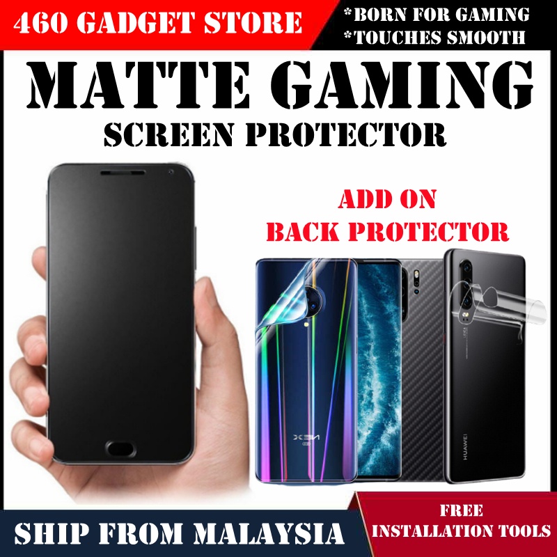 iPhone 13 Back Protector Film (Matte, Clear)