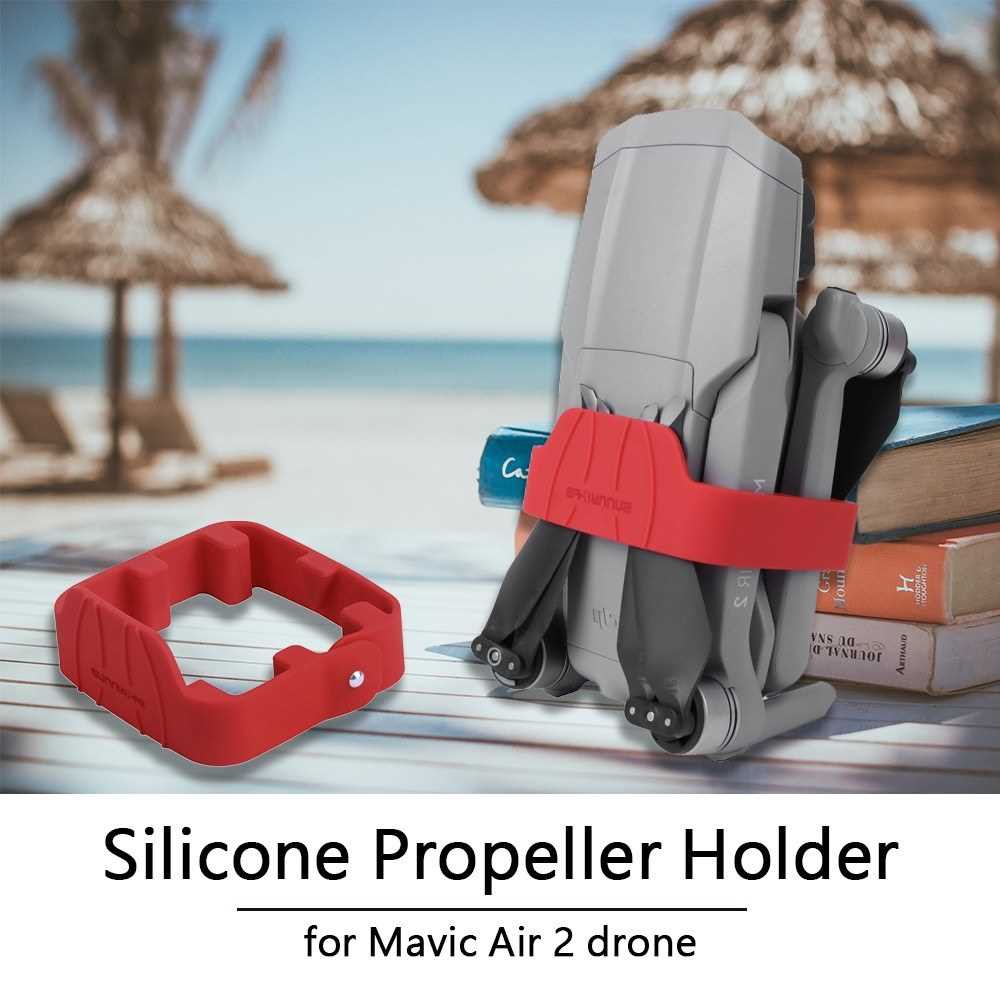 for DJI Mavic Air 2 Sunnylife Propeller Holder Silicone Propeller Clip ...