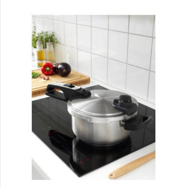 Ready stock IKEA vardesatta pressure cooker 4l stainless steel periuk tekanan tinggi tebal limited time offer Shopee Malaysia