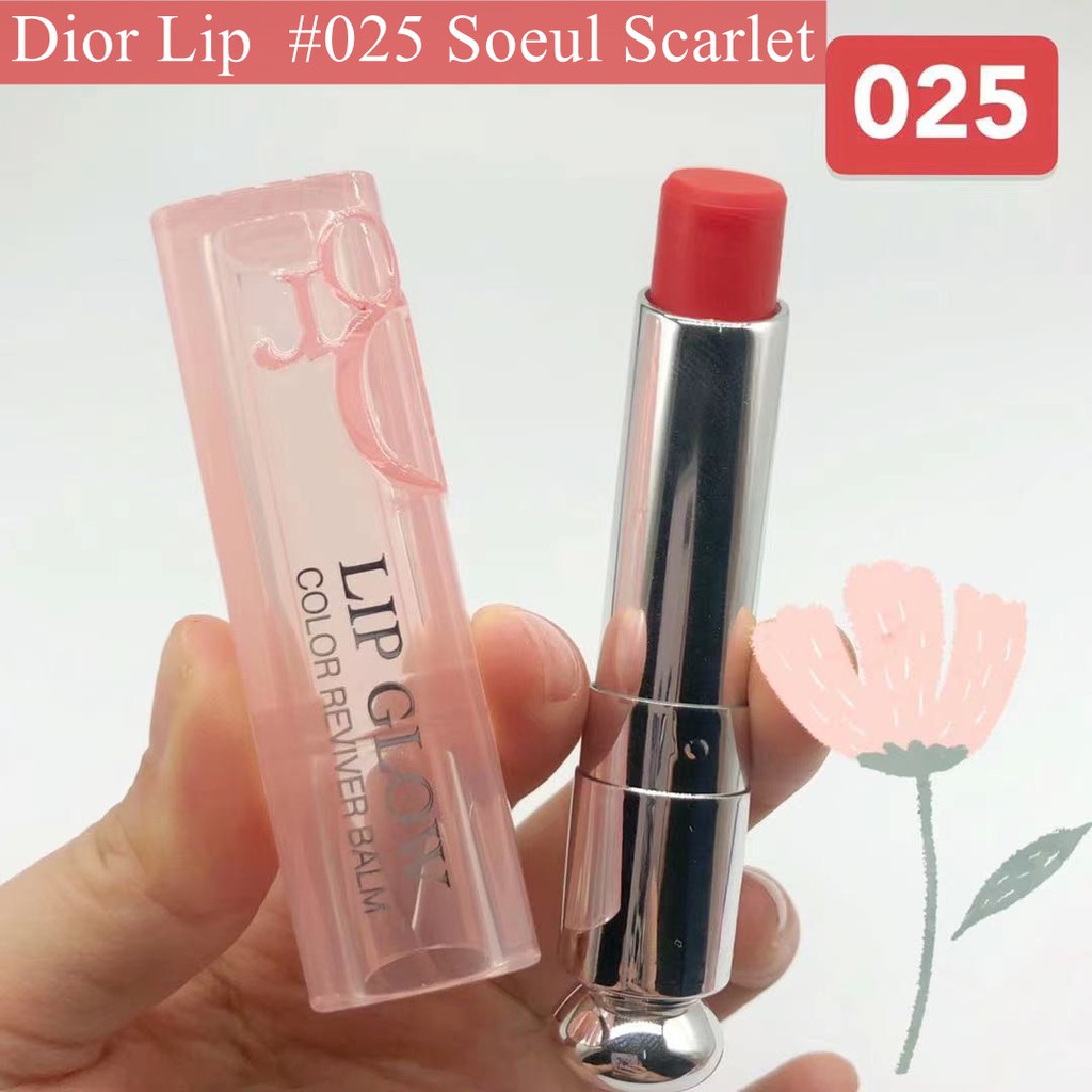 Dior Color New 3.2gixdior Lip GLOW Awakening Balm24h 025soeul scarlet