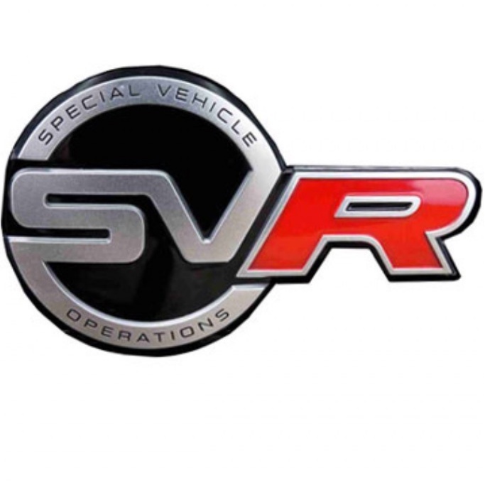 CT Concept Range Rover SVR Metal Logo Rear Emblem Original Design OEM ...