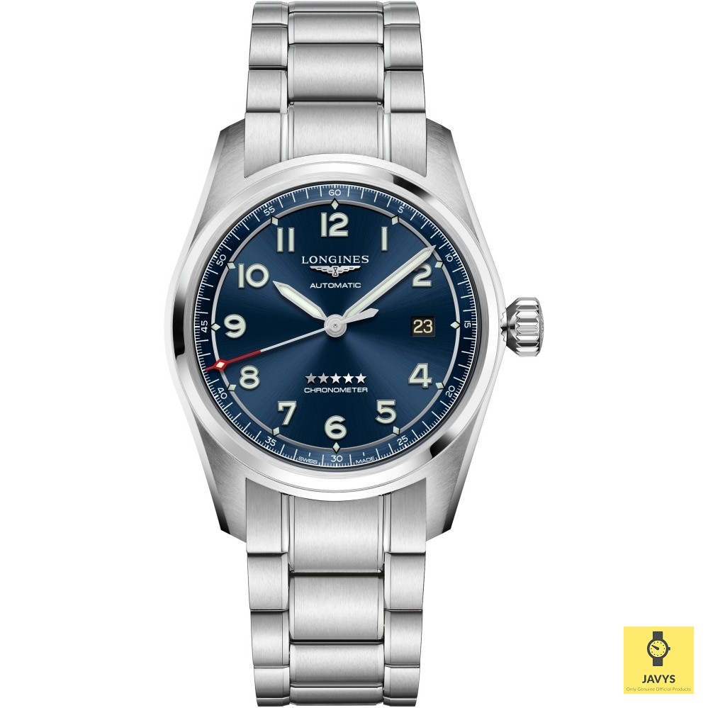 LONGINES Watch L3.810.4.93.6 L38104936 Men s Spirit Automatic Chronometer COSC 40mm Bracelet Blue