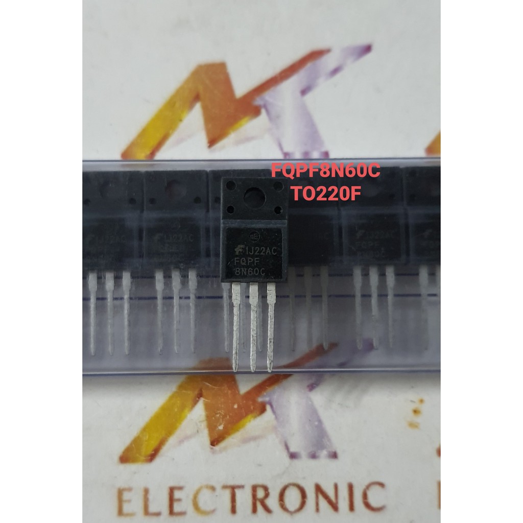 Fqpf8n60c 8N60C 8N60 TO220F N Mosfet 600V 8A Genuine 100% new (piece ...