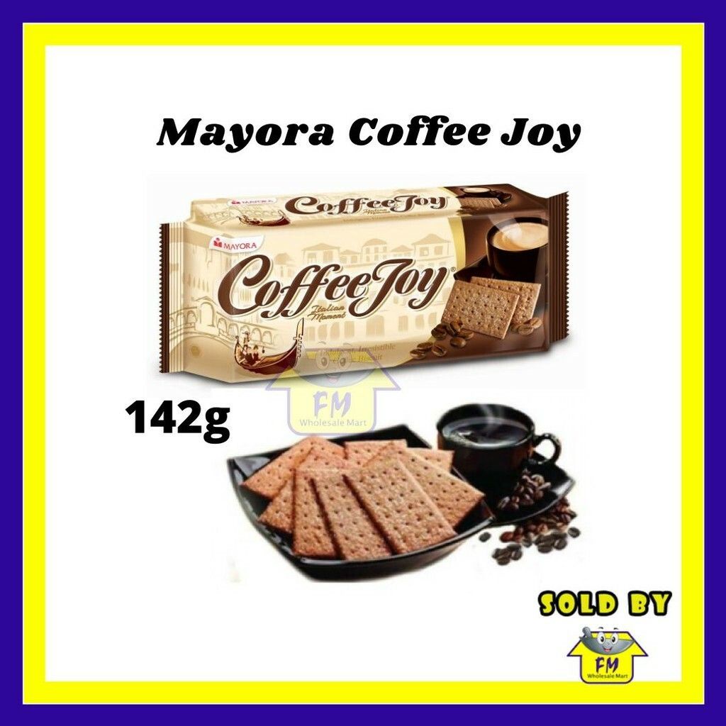 Mayora Coffee Joy Family Biscuits 142g Shopee Malaysia