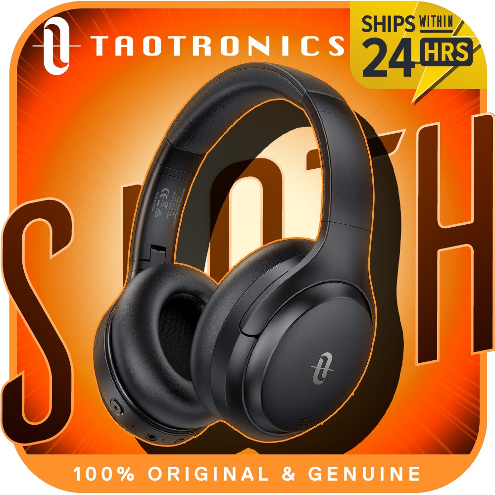 Taotronics SoundSurge 90 TT BH090 Active Noise Cancelling Headphones Bluetooth Headphones Wireless Headphones Over Ear