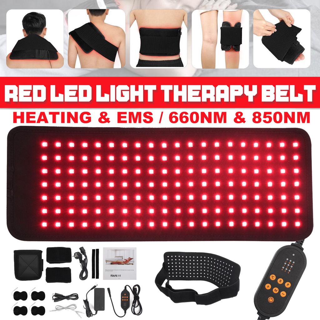 Red Light Therapy Belt 660nm LED Red Light and 850nm NearInfrared