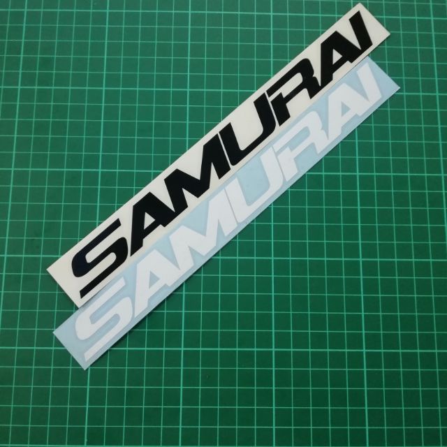 Sticker samurai car sticker accessories | Shopee Malaysia