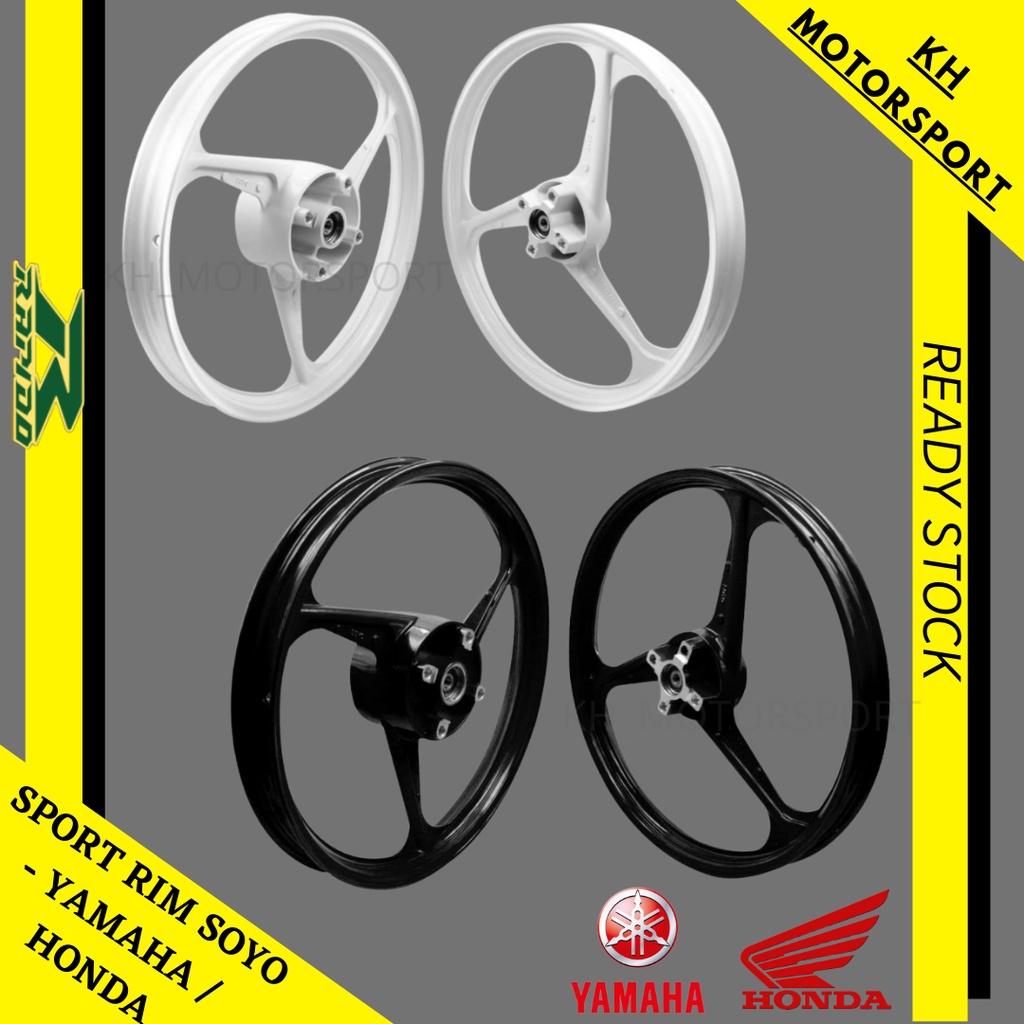 YAMAHA Y125Z/LC135 5S HONDA EX5 DREAM/WAVE100 SPORT RIM SOYO (MODEL 133 ...