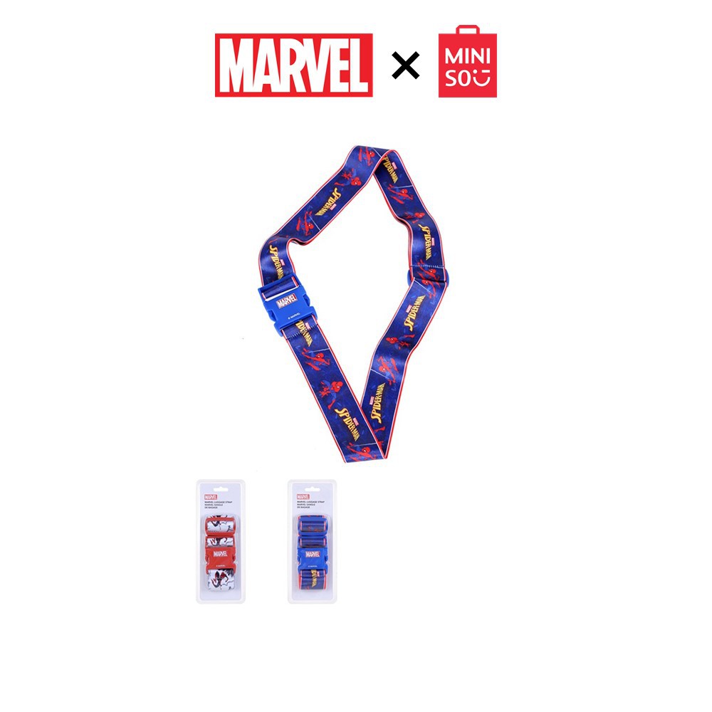 MINISO X MARVEL Luggage Strap (Spider Man) Shopee Malaysia
