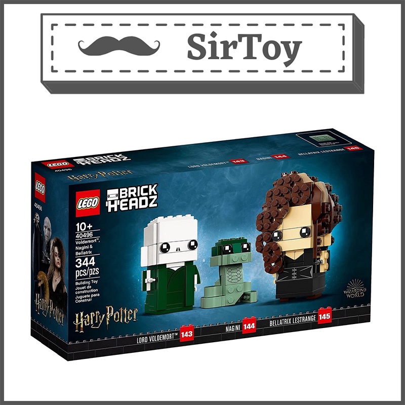 LEGO BrickHeadz 40496 Voldemort, Nagini and Bellatrix