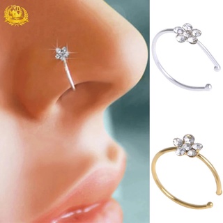 Non Pierced Stainless Steel Magnet Nose Nail Rings for Men and Women  Jewelry - China Nose Piercing and Nose Rings price