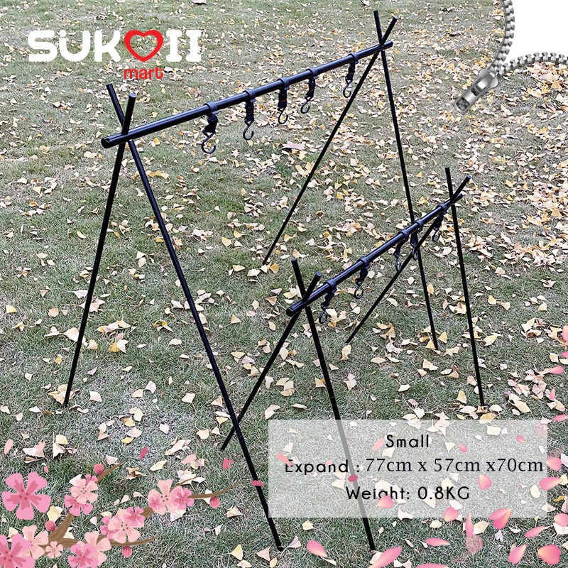 SKOI Multifunctional High Quality Small Camping Tripod Folding Storage ...