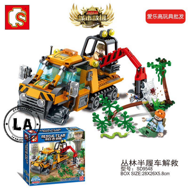 Sembo Block SD9548 All-Terrain Vehicle Building Block | Shopee Malaysia