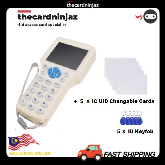 TCNGV 10 Frequency Copy Encrypted NFC Access Card RFID Copier ...