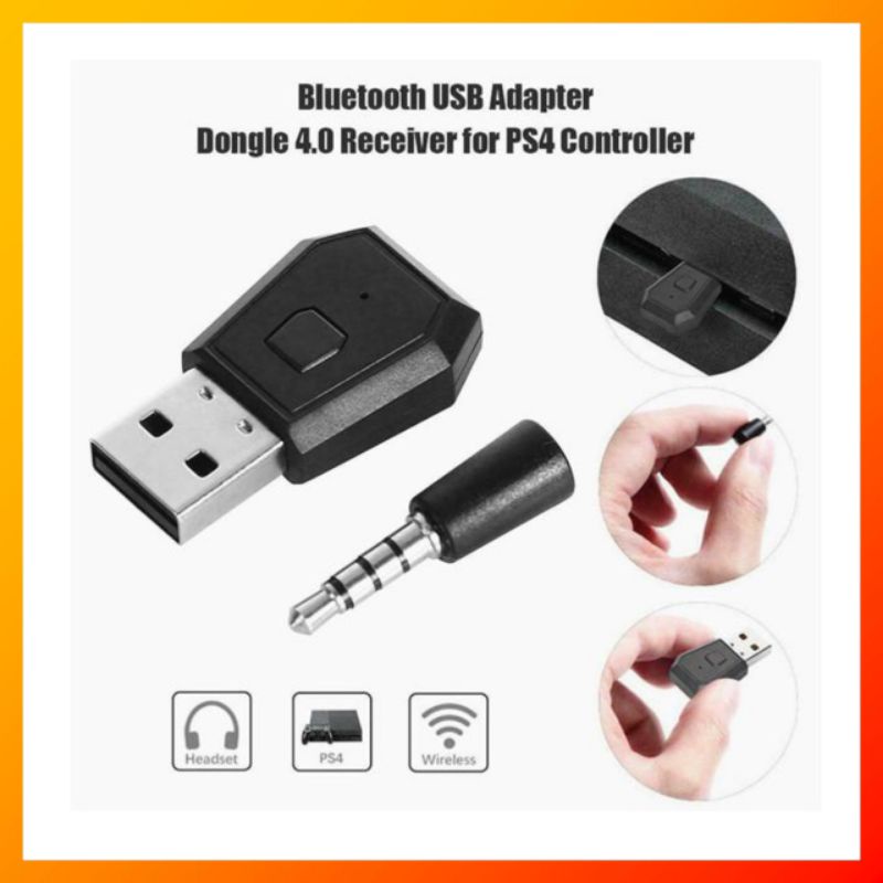 Bluetooth Headset Adapter Mini Wireless Dongle USB Receiver for