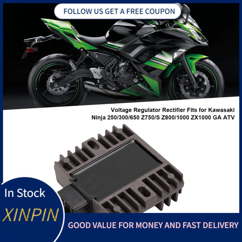 [XiNP] Voltage Regulator Rectifier Fits for Kawasaki Ninja 250/300/650 ...