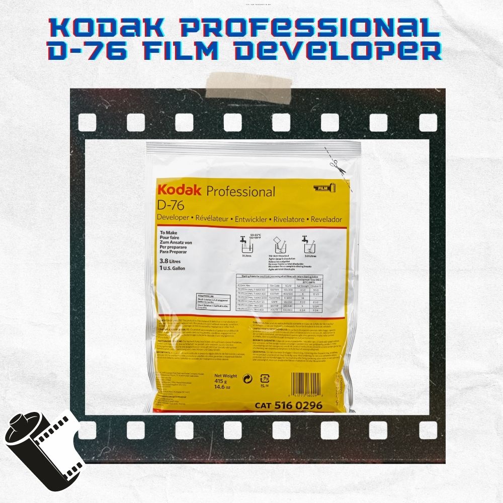 Kodak D76 Developer (Powder) for Black & White Film Expiration 03/2024