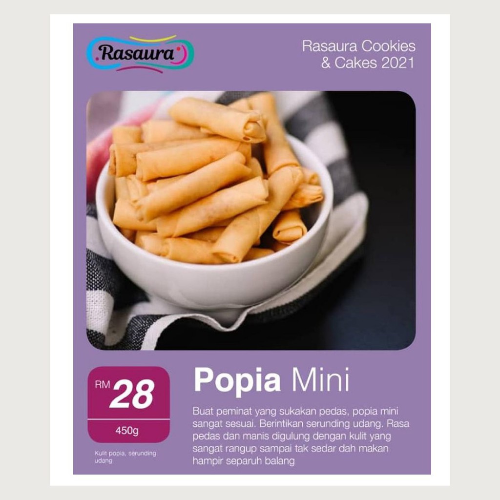 ~~Popia Mini by Olala Cookies~~ | Shopee Malaysia